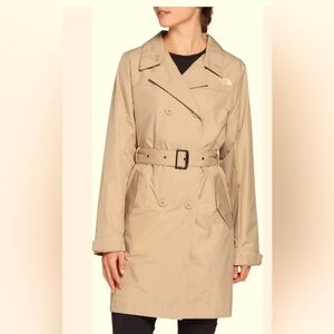 NWT - The North Face Women's Tan Trench Coat Small